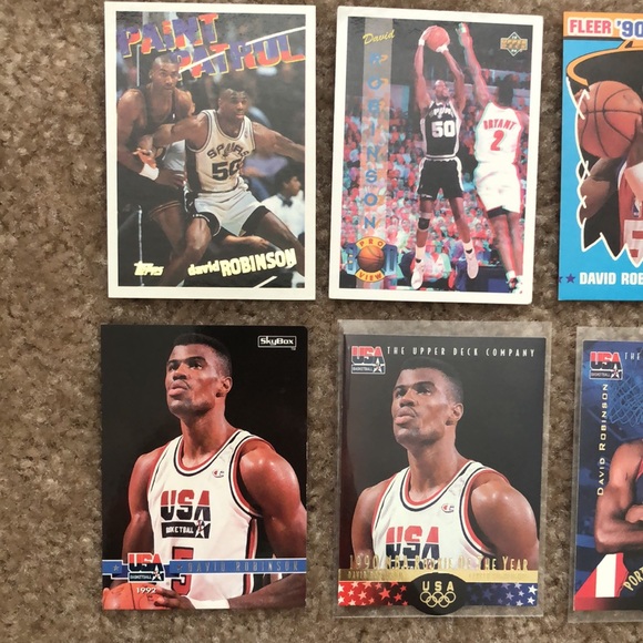 David Robinson Basketball Card Lot - Picture 2 of 16